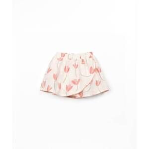 NEW PLAY UP girl's printed woven skort in tulip print